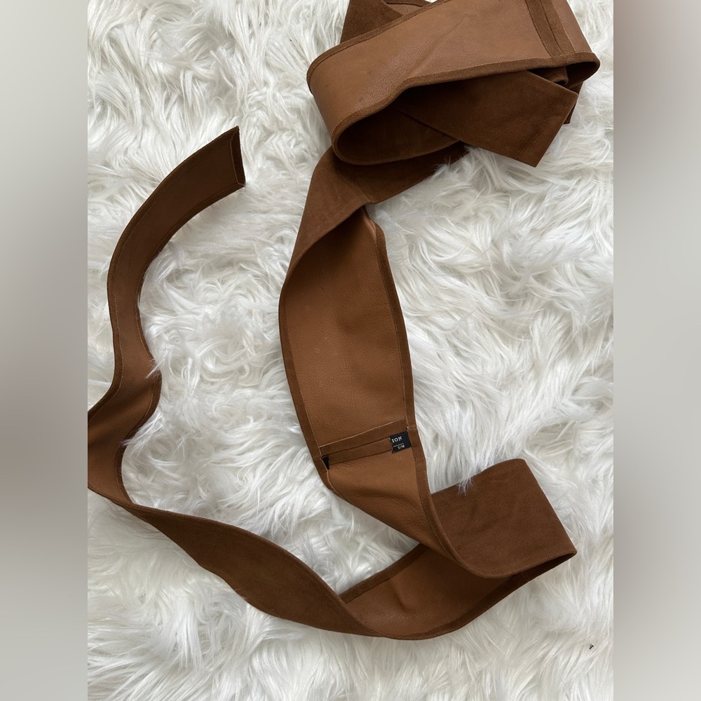 Peruvian Connection Suede Obi Sash -new never worn - Picture 5 of 5